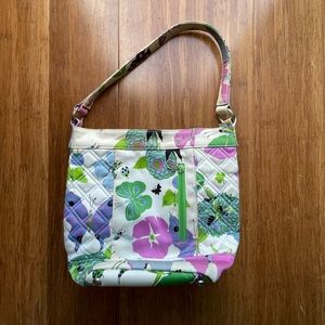 Vera Bradley Retired Butterfly Garden Bucket Bag